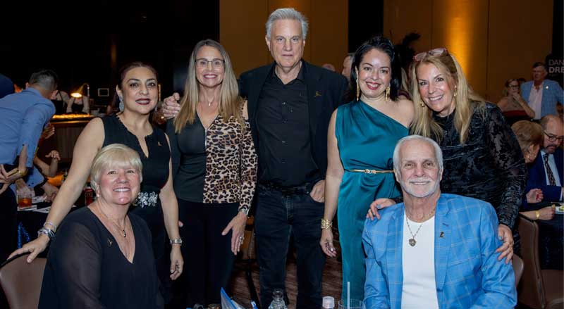 Group photo of Benevolence Foundation supporters and founder, Paul D'Agnese.